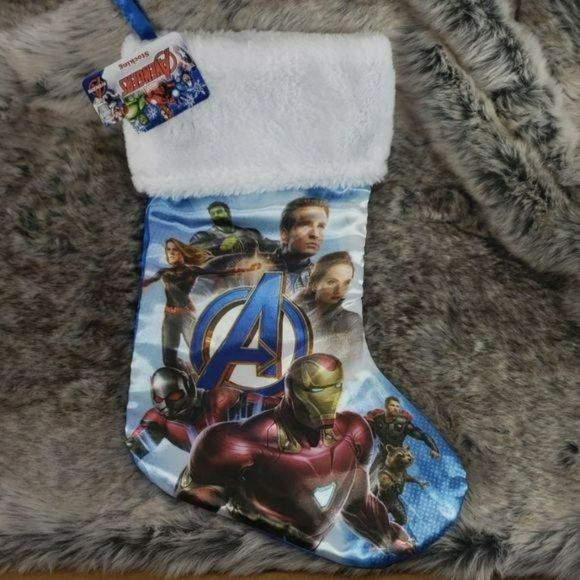 Marvel Avengers ironman Hulk Christmas Stocking - Picture 2 of 6